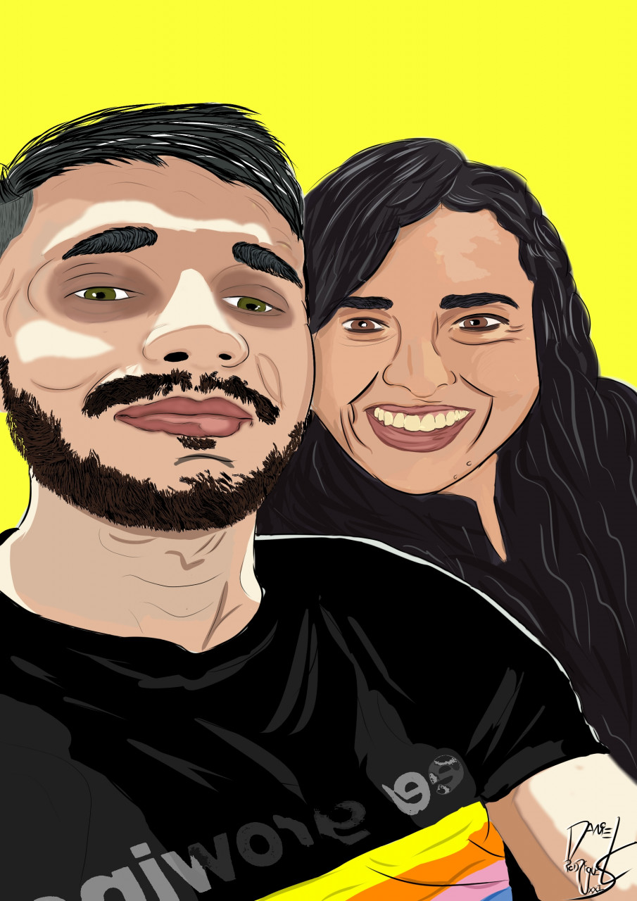 Thais e namorado (finalizado)
