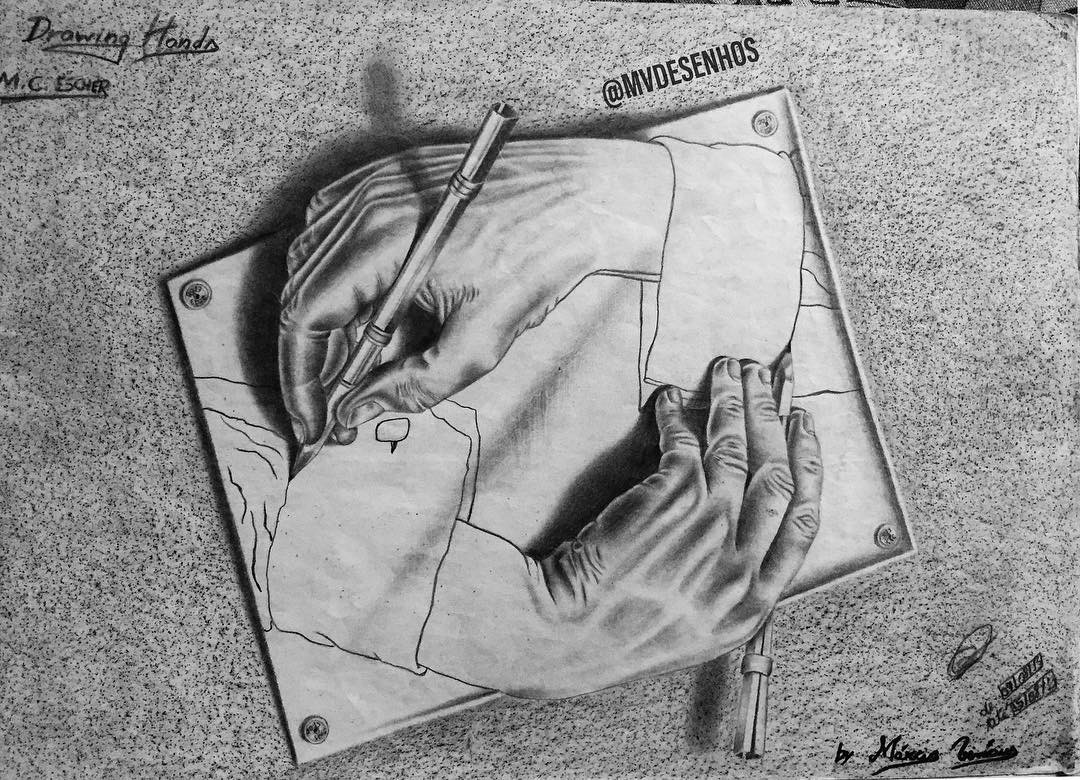 Releitura (2013/2014) - Drawing Hands